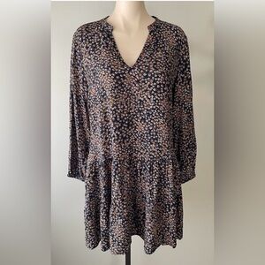 Gap long sleeve Boho down waist dress